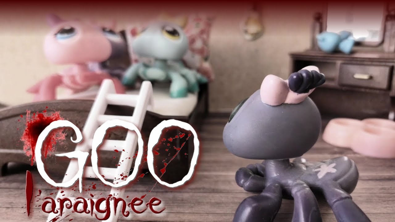 Figurine Littlest Pet Shop Singe Araignée 415 - Occasion - Marque Hasbro - Univers Animaux Sauvages