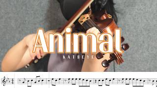 🎻 Animal - KATSEYE (Violin Cover with Sheet Music)