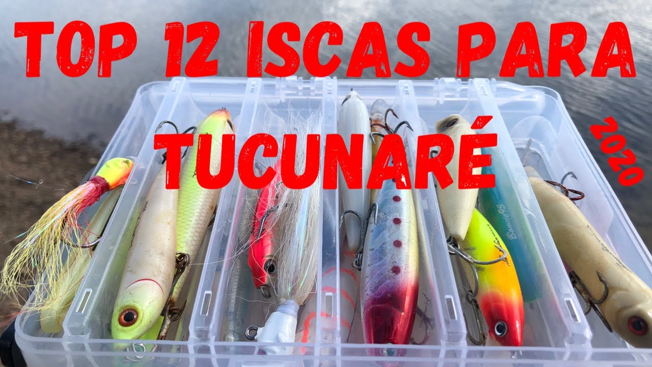 DICA!! MELHORES ISCAS ARTIFICIAIS PARA TUCUNARÉ - SAIBA QUAL ISCA ...
