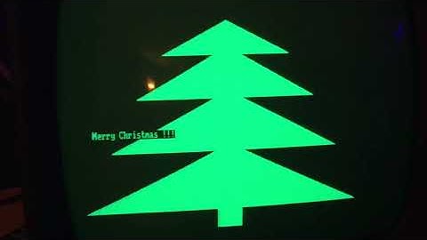 Schneider CPC Locomotive BASIC ChristmasTree