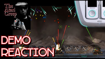 Missile Command Intellivision Amico/Controller Demo | The Atari Creep