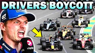 Chinese Gp Boycott Threat As Verstappen Leads F1 Drivers Againts Fia 2026 Rules