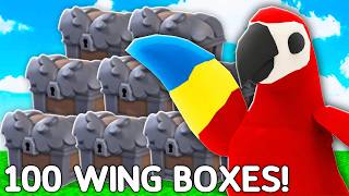 OPENING 100 WING BOXES In Adopt Me! screenshot 5