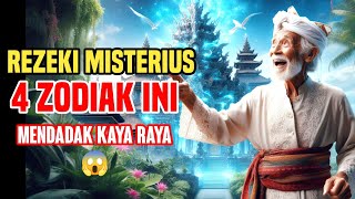 REZEKI MISTERIUS ‼️4 ZODIAK INI MENDADAK KAYA RAYA DI AKHIR BULAN INI..😱😱