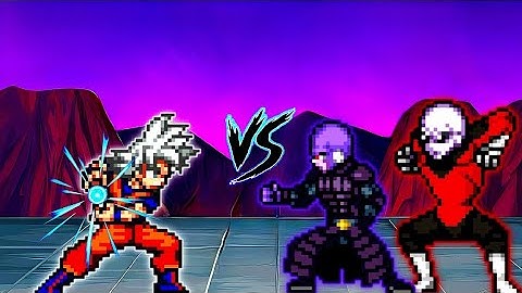 Son Goku DBS V7 (all form) VS Jiren DBFZ V5 & Hit Full Power V2 in Jump Force Mugen