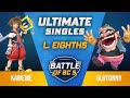 Kameme (Sora) vs Glutonny (Wario) - Ultimate Singles Losers Top 8 Qualifier - Battle of BC 5