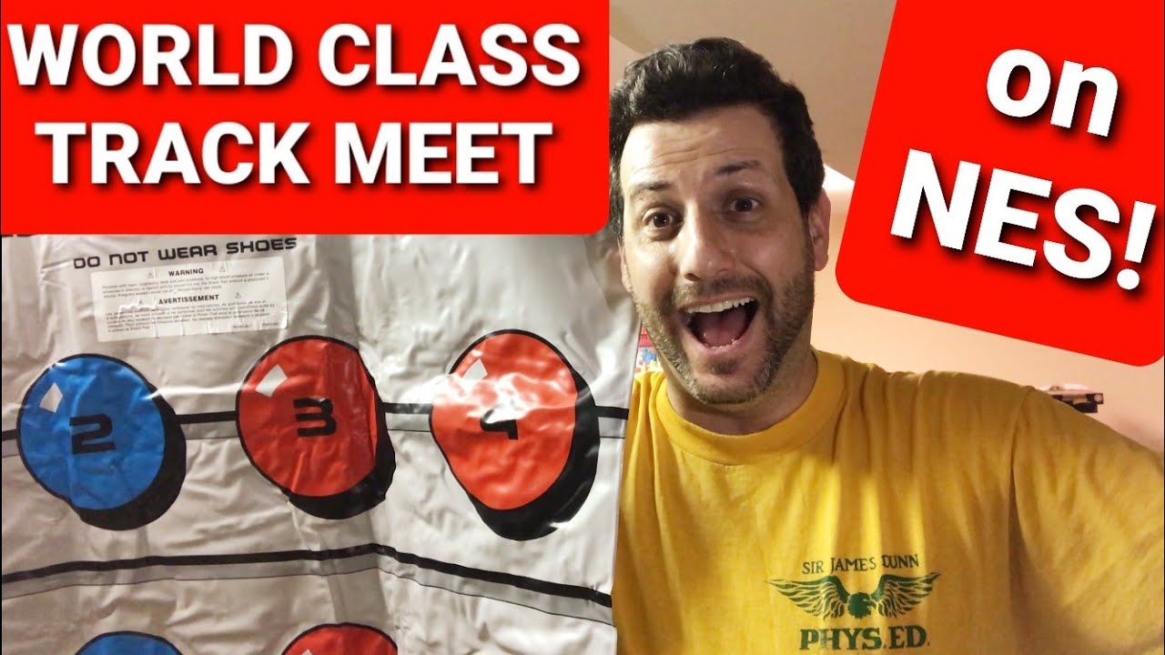 World Class Track Meet on NES with Power Pad YouTube
