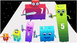 Merge Number Cube Fam Run - Gameplay Walkthrough - Max Levels (Lvl 1-15) screenshot 4