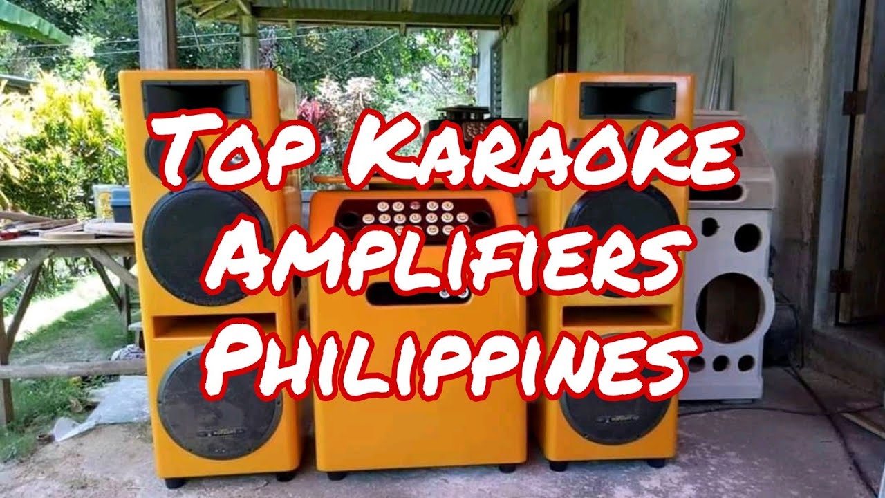 Top Karaoke Amplifier Philippines (Sakura, Kevler,Konzert,DB Audio