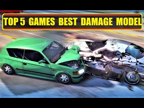 TOP-5 Racing Games with the Best Damages