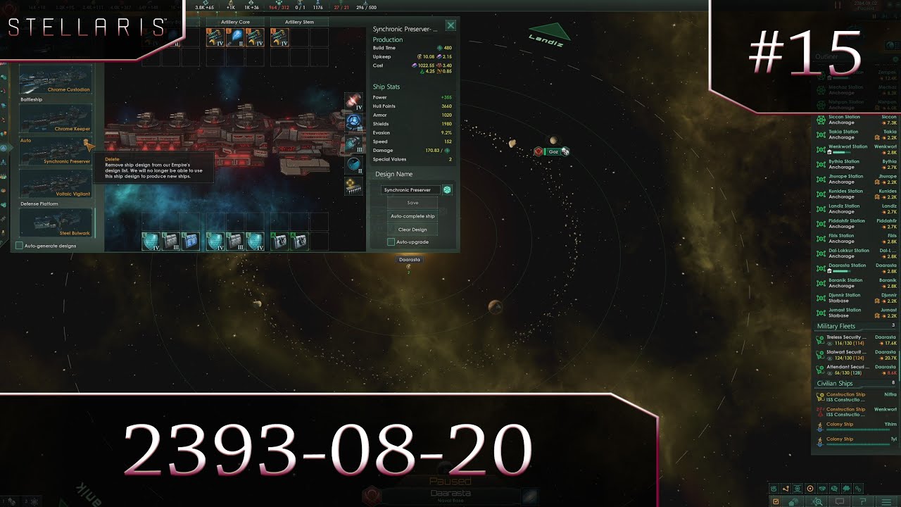 Let's Play Stellaris Gameplay - Machine Empire - E15