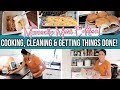 Getting Stuff Done | Easy Crockpot Meals| Cook and Clean with Me | Mennonite Mom's to-do list!