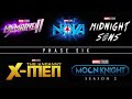 Marvel phase 6 update 10 new mcu movies  shows coming