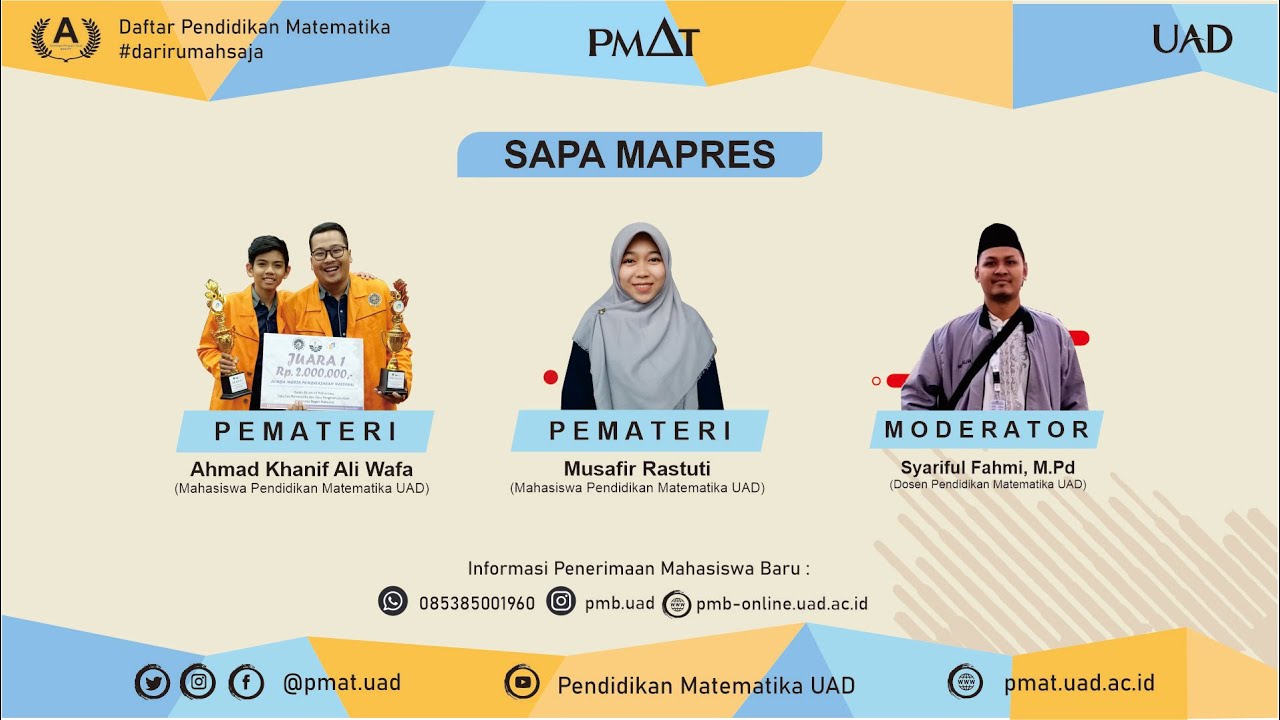 Pendidikan Matematika UAD Live Stream - YouTube