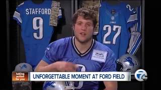 Soldier surprises wife at Detroit Lions game