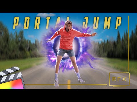 JUMP THROUGH A PORTAL with Final Cut Pro