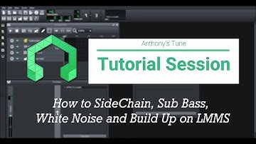 How to SideChain, Sub Bass, White Noise and Build Up on LMMS (LMMS Tutorial)