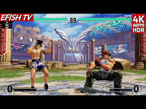 Team Fatal Fury vs Team Ikari (Max Difficulty) - KOF XV
