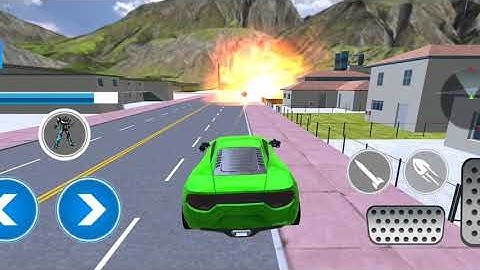 Dino Robot Car Game Dinosaur Robot Transform hero Android Gameplay #7