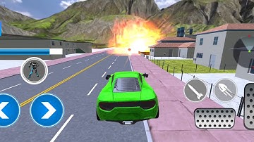 Dino Robot Car Game Dinosaur Robot Transform hero Android Gameplay #7