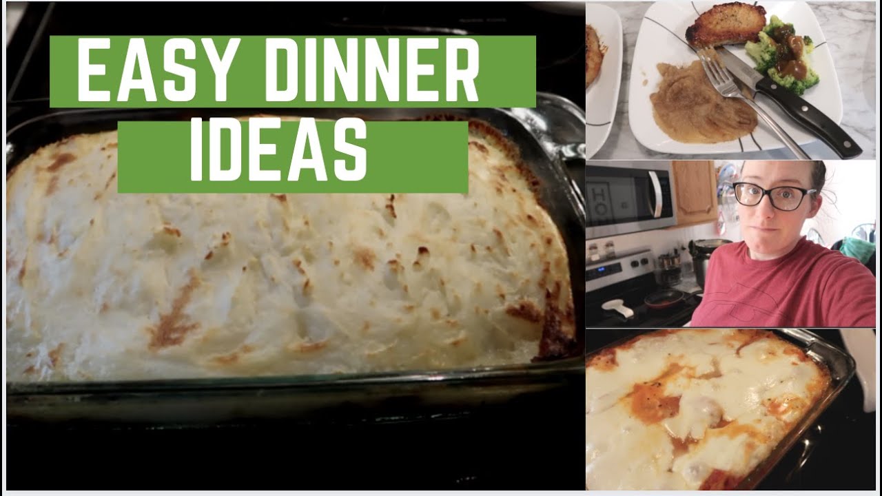 EASY DINNER RECIPES - YouTube