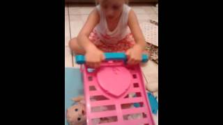 Baby Aliveisabela Montando Bercinho Cotiplas