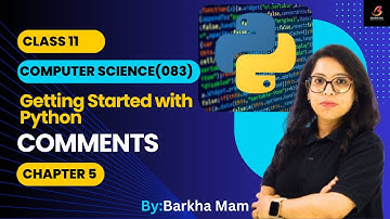 CBSE Computer Science 083:Pyhton Comments| Chapter 5| Class 11| Python Practical #ytshorts #cbse