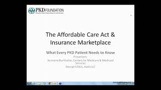 Affordable Care Act and Insurance Marketplace  What Every PKD Patient Needs to Know