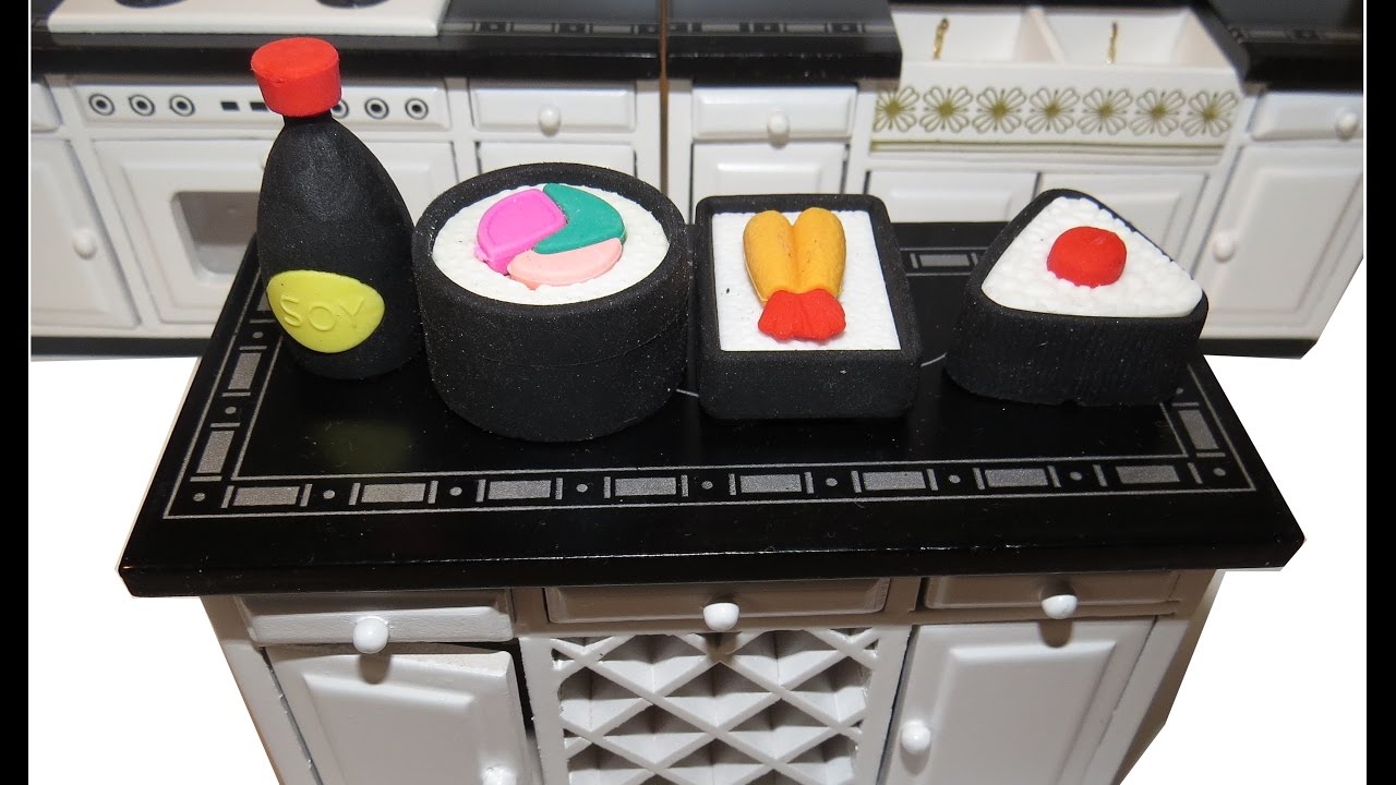 JAPANESE SUSHI ERASERS IWAKO FOOD ERASERS KIT UNBOXING REVIEW AND