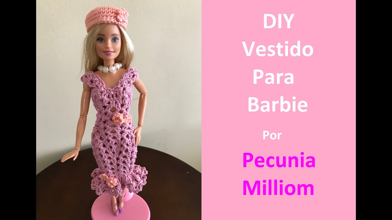 miniaturabarbieartesanatoemaispecuniamilliomcroche: Como Fazer Vestido de  Grávida Para Barbie Com Pecunia MillioM