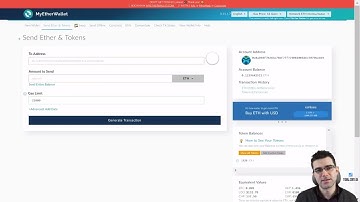 MyEtherWallet (MEW) Tipps & ERC20 Token Anleitung (DE)
