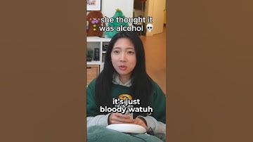 aussie tries “liquid death” for the first time