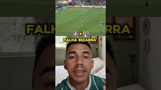 Zagueiro errou feio #saopaulofc #futebolbrasileiro #fluminense #brasileirao #lance #gols