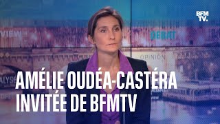 La ministre des Sports, Amélie Oudéa-Castéra, était l'invitée de Jean-Baptiste Boursier sur BFMTV