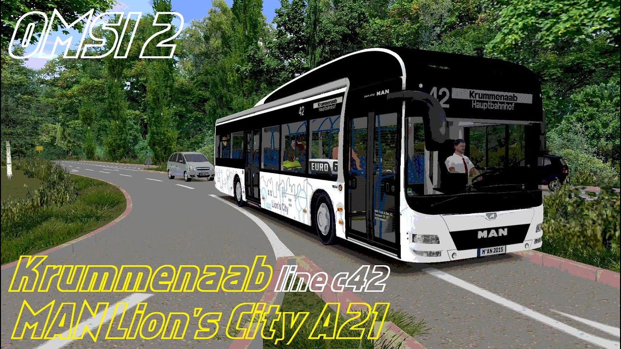 OMSI 2 • Krummenaab (line c42) • MAN Lion's City A21