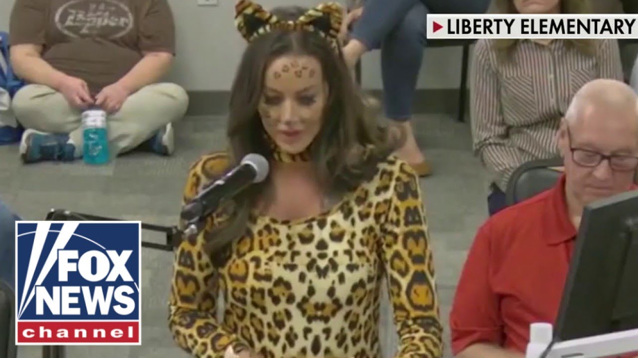 Mom dresses as a cat to combat woke schools