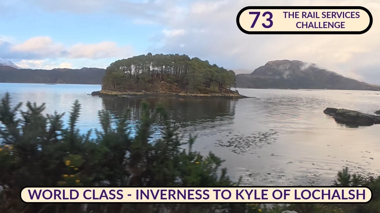 Inverness to Kyle of Lochalsh Railway service | Magnificient scenery | My favourite journey.