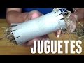 Juguetes caseros para conejos - DIY