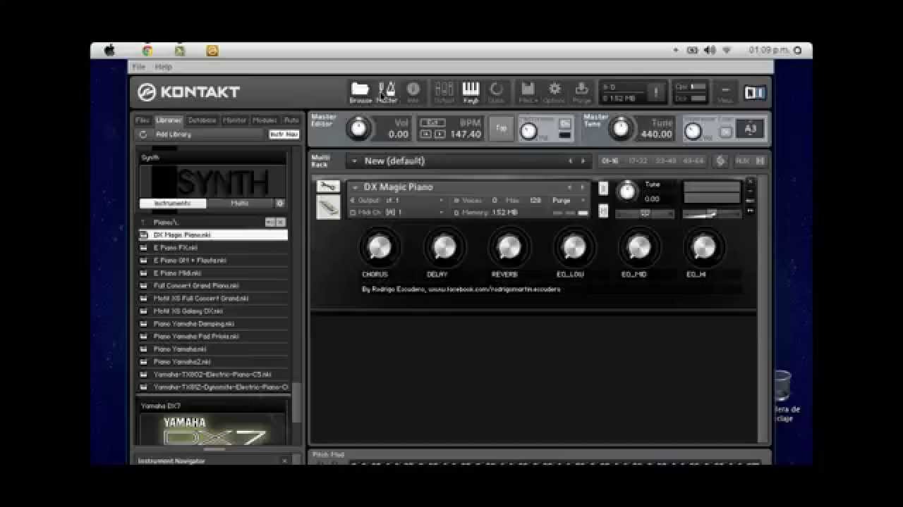 Librerias Gratis Para Kontakt 5 - Synth - By Rodrigo Escuder