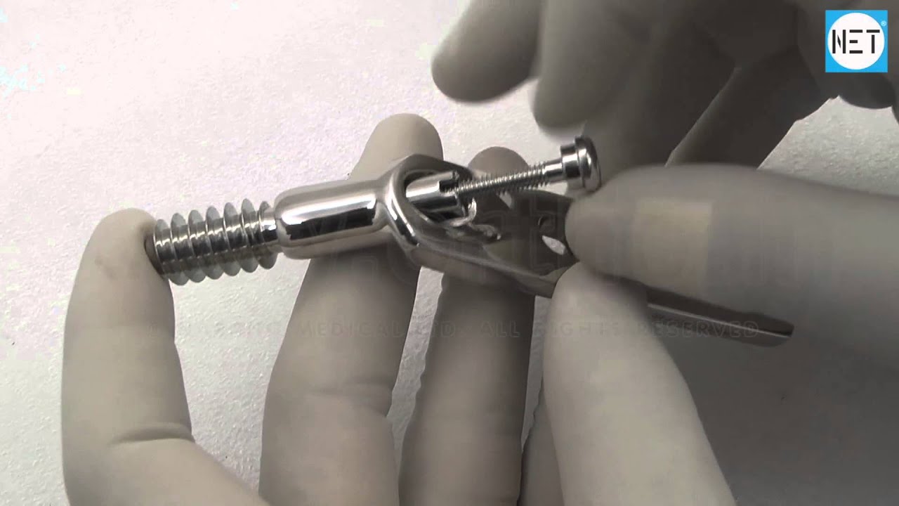 Compression Screw, SS. Item Code: 168.990