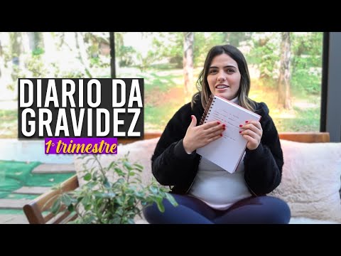 DIÁRIO DA GRAVIDEZ - PRIMEIRO TRIMESTRE