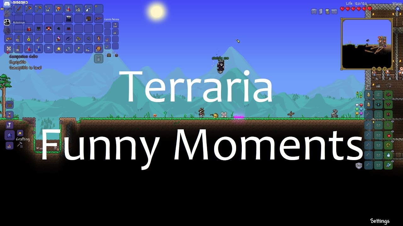 Terraria Funny Moments and Fails - YouTube