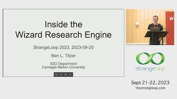 "Inside the Wizard Research Engine" by Ben L. Titzer