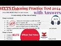 Ielts listening practice test 2024 with answers  14052023