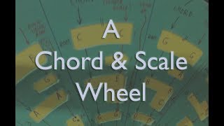 A Chord & Scale Wheel - an easy to use music theory tool