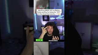 Adin Ross Went Off On Marlon Rakai And Ray For Being The spy In The Streaming Industry