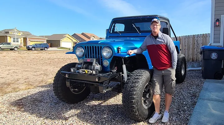 1985 CJ 7 with a Chevy Small block 5.7l