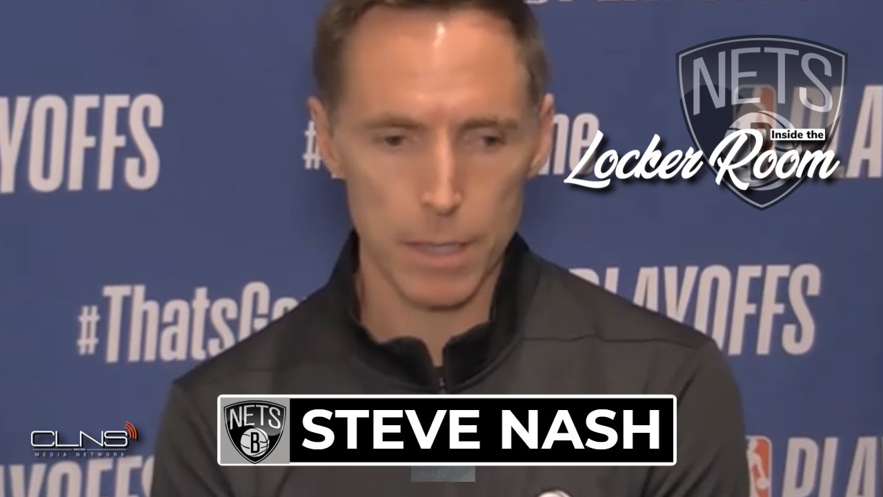 Steve Nash Postgame Interview Celtics vs Nets Game 3 YouTube