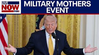 Trump, First Lady honor military moms at White House