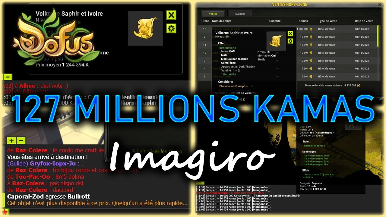 1 Million De Kamas Dofus – Imagiro – PC – Neuf